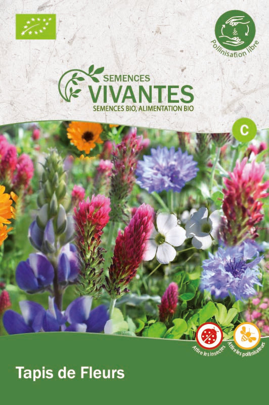 Semences Vivantes -- Tapis de Fleurs Bio