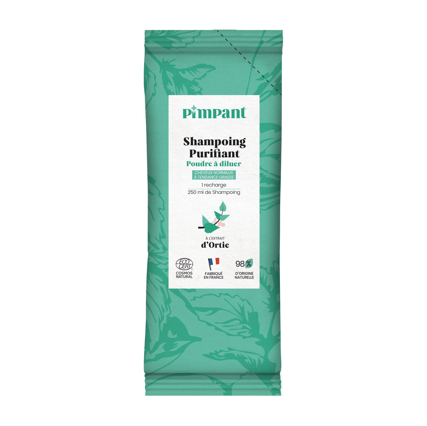 Pimpant -- Shampoing purifiant (cheveux normaux à tendance grasse) - 25 g