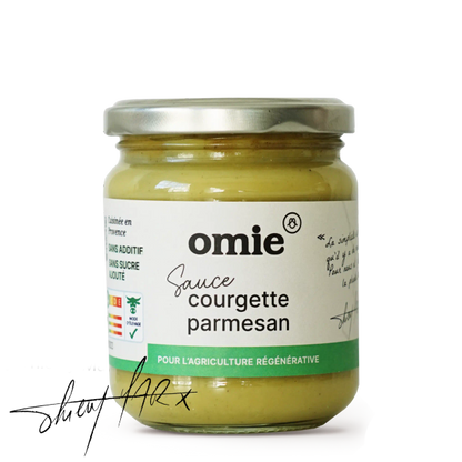 Omie -- Sauce courgette parmesan bio (légumes français) - 190 g