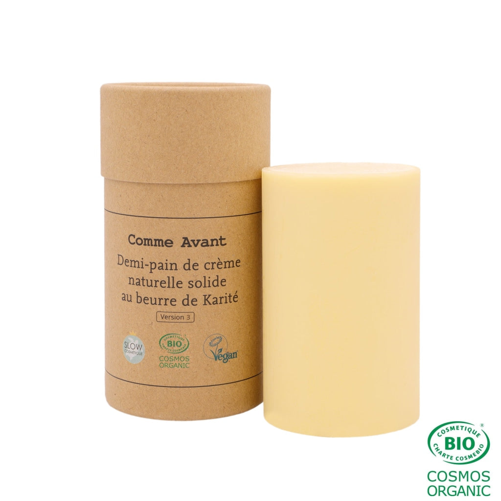 Comme Avant -- Crème solide au beurre de karité demi pain - 150 g