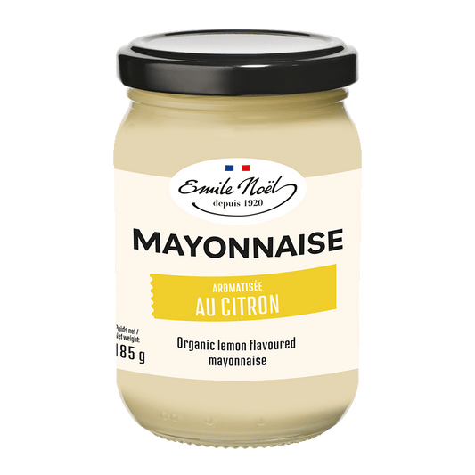 émile Noël -- DDM 06.11.2024 Mayonnaise aromatisée au citron bio - 185 g